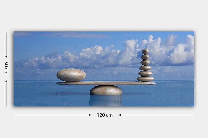 Canvastaulu YTY Object Monivärinen - 120x50 cm - Sisustustuotteet - Taulu & taide - Canvas-taulu