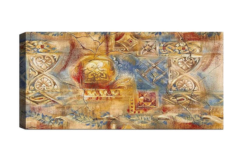 Canvastaulu YTY Oriental Monivärinen - 120x50 cm - Sisustustuotteet - Taulu & taide - Canvas-taulu