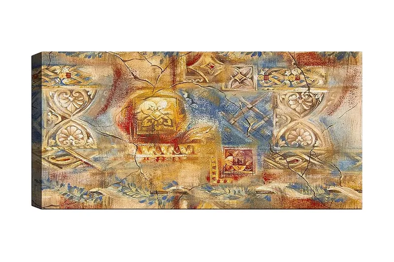 Canvastaulu YTY Oriental Monivärinen, 120x50 cm