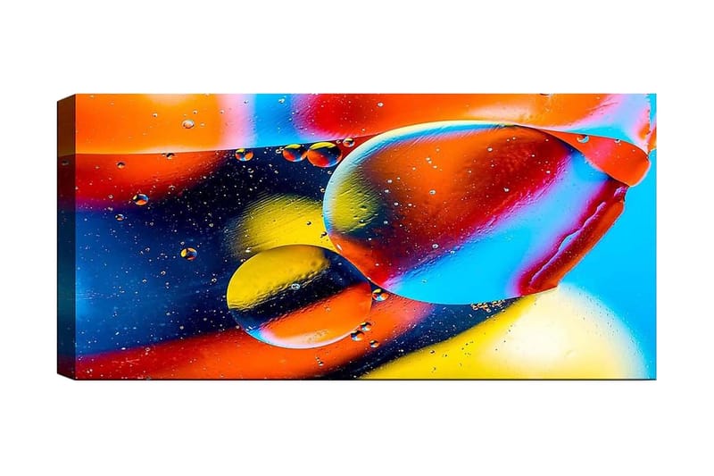 Canvastaulu YTY Outer Space Monivärinen - 120x50 cm - Sisustustuotteet - Taulu & taide - Canvas-taulu
