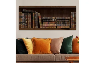 Canvastaulu YTY Reading and Literature Monivärinen - 120x50 cm - Sisustustuotteet - Taulu & taide - Canvas-taulu