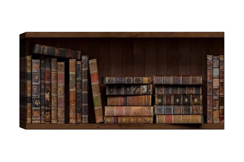 Canvastaulu YTY Reading and Literature Monivärinen, 120x50 cm