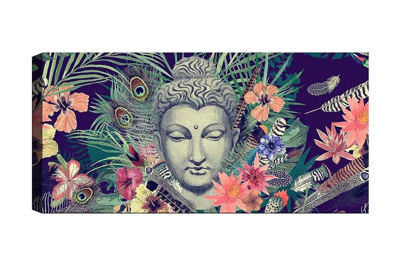 Canvastaulu YTY Spiritual Monivärinen, 120x50 cm