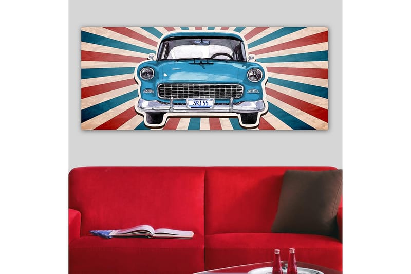 Canvastaulu YTY Transportation Monivärinen - 120x50 cm - Sisustustuotteet - Taulu & taide - Canvas-taulu