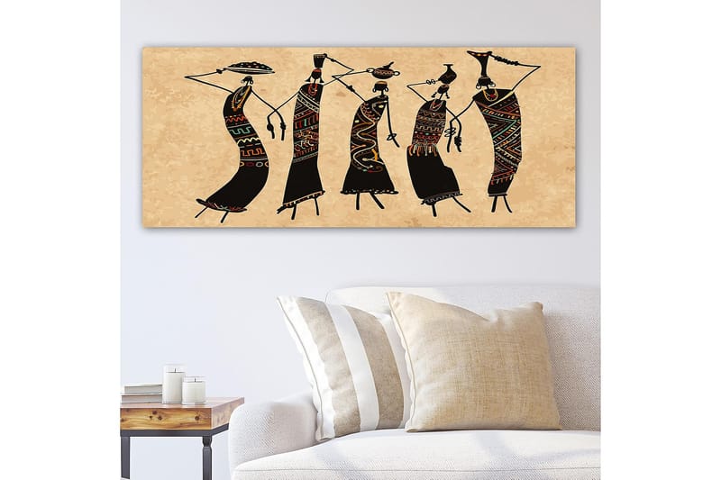 Canvastaulu YTY World Cultures Monivärinen - 120x50 cm - Sisustustuotteet - Taulu & taide - Canvas-taulu