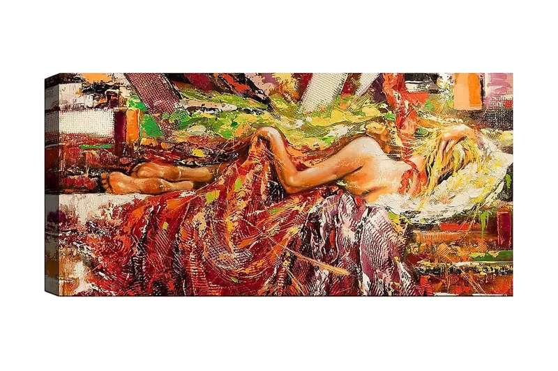 Canvastaulu YTY World Cultures Monivärinen, 120x50 cm