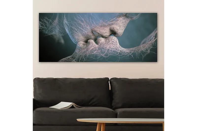 Canvastaulu YTY People Monivärinen - 120x50 cm - Sisustustuotteet - Taulu & taide - Canvas-taulu