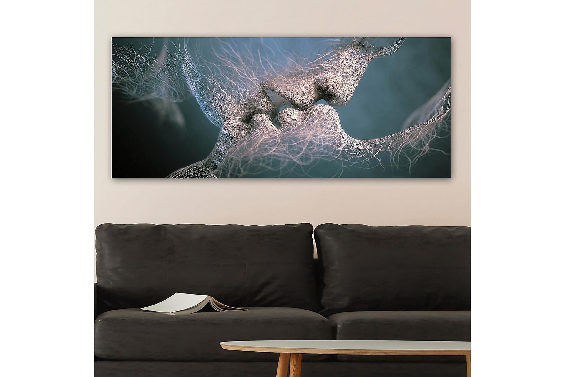 Canvastaulu YTY People Monivärinen - 120x50 cm - Sisustustuotteet - Taulu & taide - Canvas-taulu