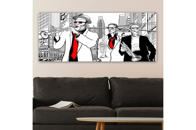 Canvastaulu YTY People Monivärinen - 120x50 cm - Sisustustuotteet - Taulu & taide - Canvas-taulu