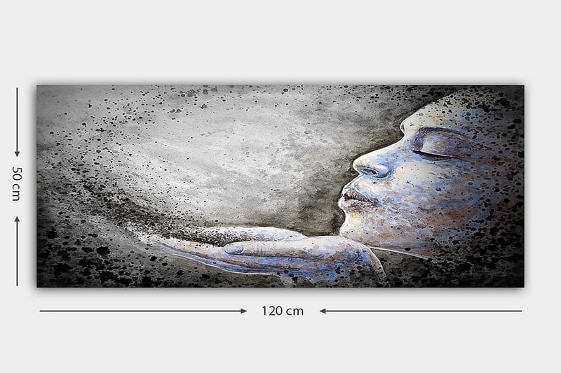 Canvastaulu YTY People Monivärinen - 120x50 cm - Sisustustuotteet - Taulu & taide - Canvas-taulu
