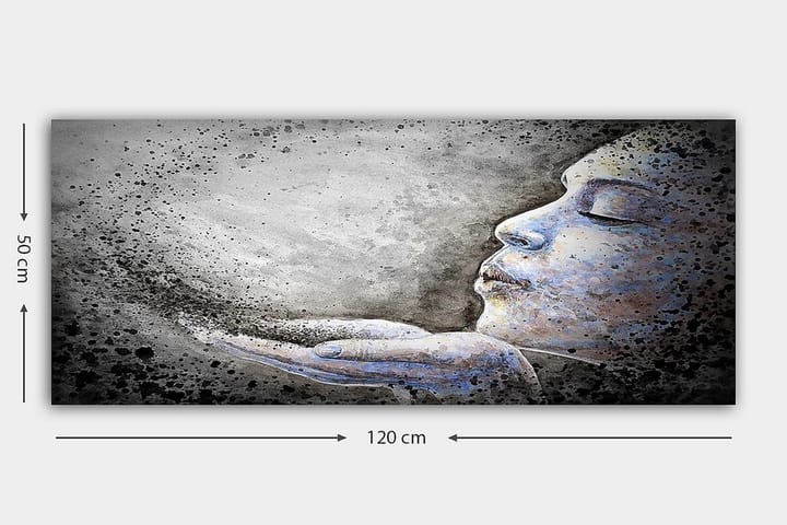 Canvastaulu YTY People Monivärinen - 120x50 cm - Canvas-taulu - Seinäkoristeet