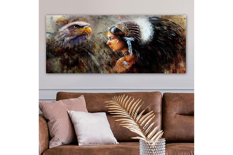 Canvastaulu YTY People Monivärinen - 120x50 cm - Sisustustuotteet - Taulu & taide - Canvas-taulu