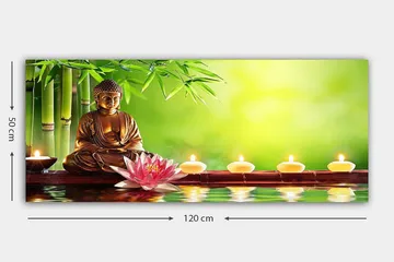 Canvastaulu YTY People Monivärinen - 120x50 cm - Sisustustuotteet - Taulu & taide - Canvas-taulu