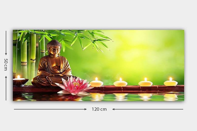 Canvastaulu YTY People Monivärinen - 120x50 cm - Sisustustuotteet - Taulu & taide - Canvas-taulu