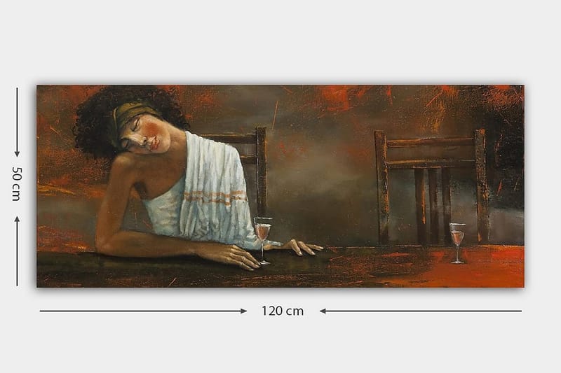 Canvastaulu YTY People Monivärinen - 120x50 cm - Sisustustuotteet - Taulu & taide - Canvas-taulu