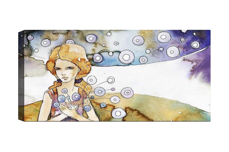 Canvastaulu YTY People Monivärinen, 120x50 cm