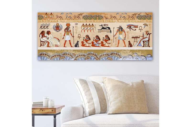 Canvastaulu YTY People Monivärinen - 120x50 cm - Sisustustuotteet - Taulu & taide - Canvas-taulu