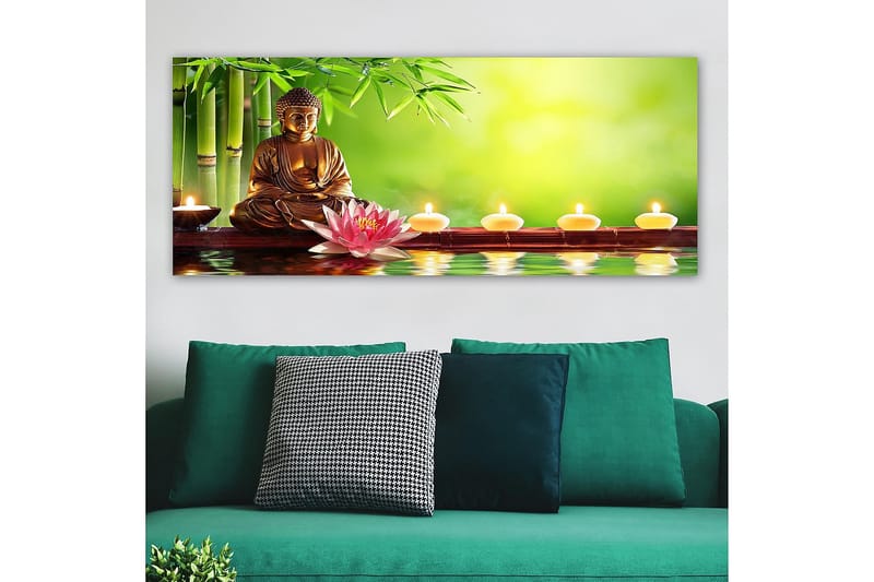 Canvastaulu YTY People Monivärinen - 120x50 cm - Sisustustuotteet - Taulu & taide - Canvas-taulu