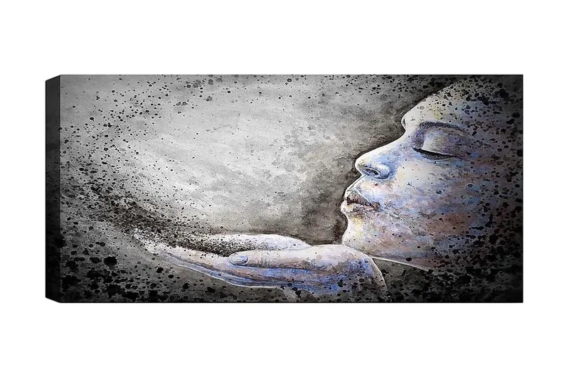 Canvastaulu YTY People Monivärinen, 120x50 cm