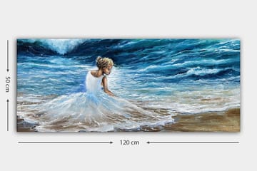 Canvastaulu YTY People Monivärinen - 120x50 cm - Sisustustuotteet - Taulu & taide - Canvas-taulu