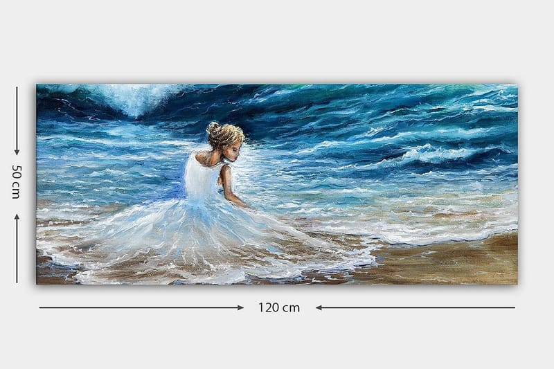 Canvastaulu YTY People Monivärinen - 120x50 cm - Sisustustuotteet - Taulu & taide - Canvas-taulu