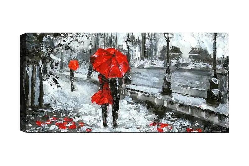 Canvastaulu YTY People Monivärinen, 120x50 cm