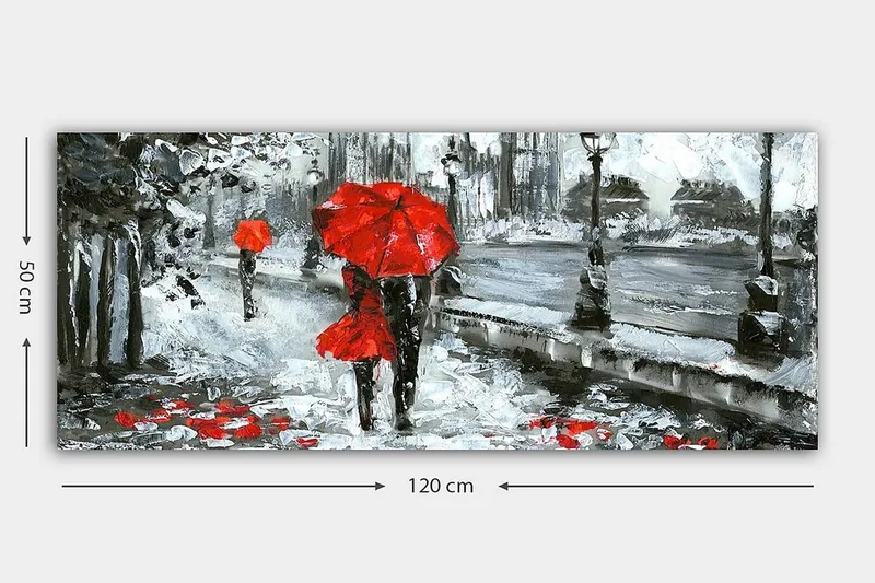 Canvastaulu YTY People Monivärinen - 120x50 cm - Sisustustuotteet - Taulu & taide - Canvas-taulu