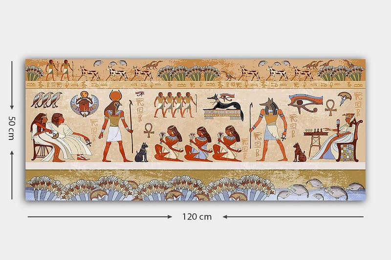 Canvastaulu YTY People Monivärinen - 120x50 cm - Sisustustuotteet - Taulu & taide - Canvas-taulu