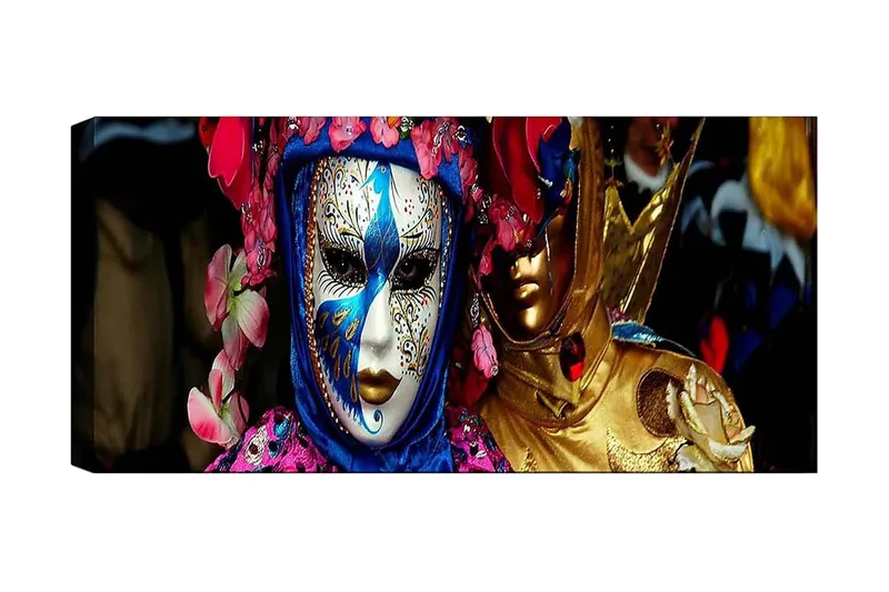 Canvastaulu YTY People Monivärinen, 120x50 cm