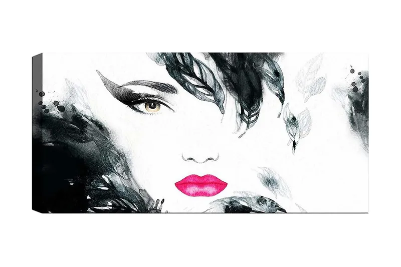 Canvastaulu YTY People Monivärinen, 120x50 cm