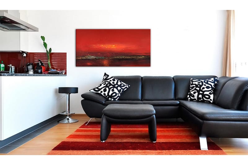 Canvastaulu Punainen auringonlasku meren yllä112x06 cm - Artgeist sp. z o. o. - Sisustustuotteet - Taulu & taide - Canvas-taulu