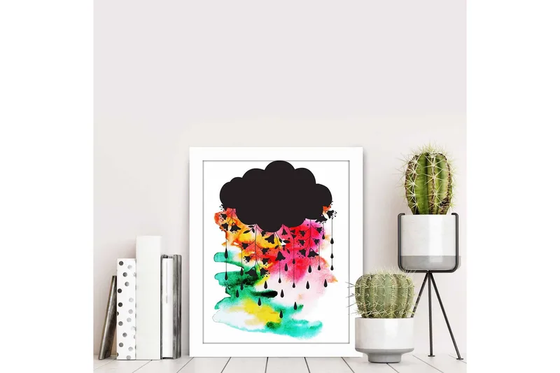 Koriste Kehystetty MDF Maalaus - Sisustustuotteet - Taulu & taide - Canvas-taulu