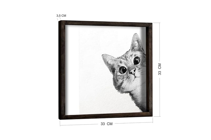 Koriste Kehystetty MDF Maalaus - Sisustustuotteet - Taulu & taide - Canvas-taulu