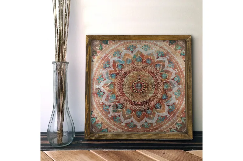 Koriste Kehystetty MDF Maalaus - Sisustustuotteet - Taulu & taide - Canvas-taulu