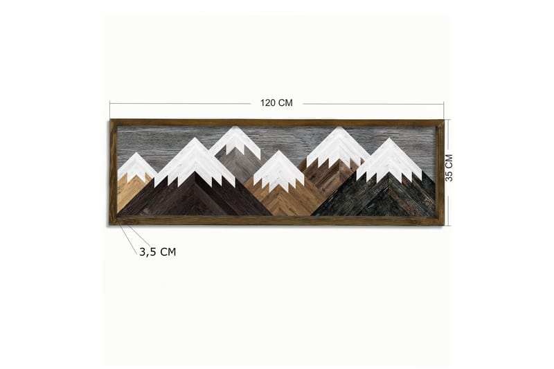 Koriste Kehystetty MDF Maalaus - Sisustustuotteet - Taulu & taide - Canvas-taulu