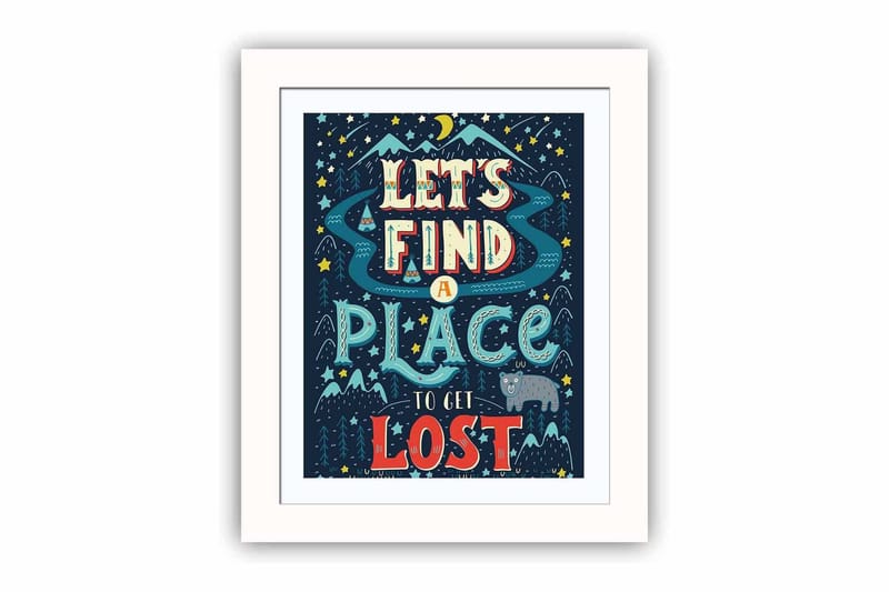 Koriste Kehystetty MDF Maalaus, undefined