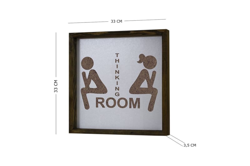 Koriste Kehystetty MDF Maalaus - Sisustustuotteet - Taulu & taide - Canvas-taulu