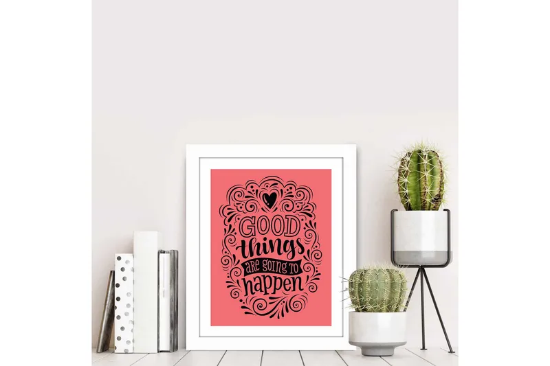 Koriste Kehystetty MDF Maalaus - Sisustustuotteet - Taulu & taide - Canvas-taulu