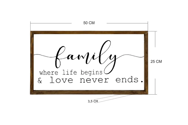 Koriste Kehystetty MDF Maalaus - Sisustustuotteet - Taulu & taide - Canvas-taulu