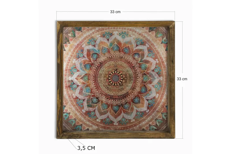 Koriste Kehystetty MDF Maalaus - Sisustustuotteet - Taulu & taide - Canvas-taulu