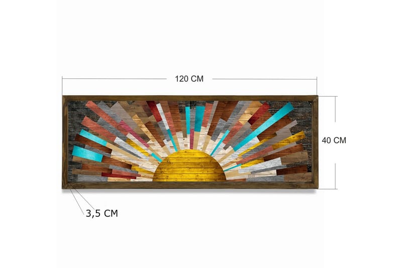 Koriste Kehystetty MDF Maalaus - Sisustustuotteet - Taulu & taide - Canvas-taulu