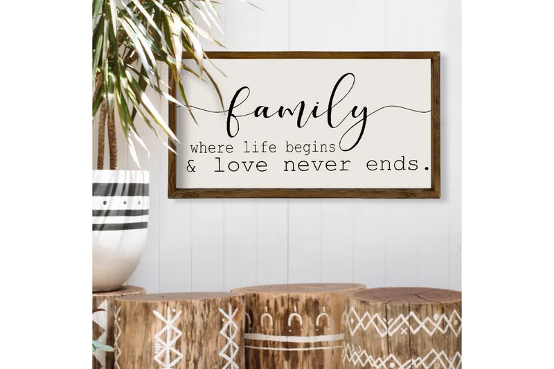 Koriste Kehystetty MDF Maalaus - Sisustustuotteet - Taulu & taide - Canvas-taulu