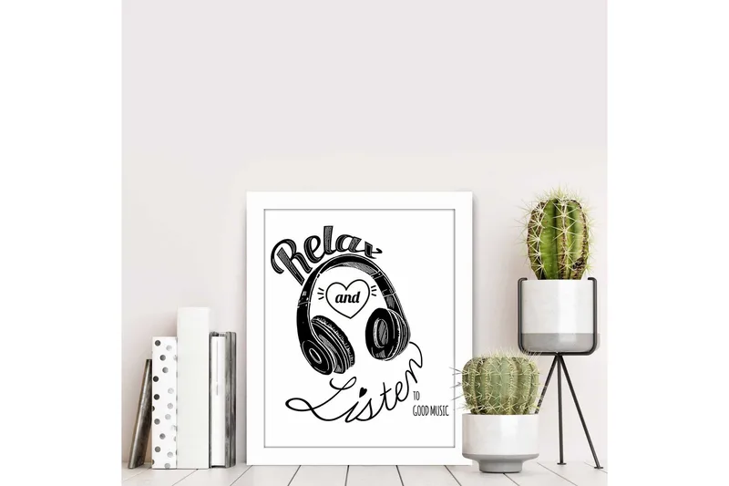 Koriste Kehystetty MDF Maalaus - Sisustustuotteet - Taulu & taide - Canvas-taulu