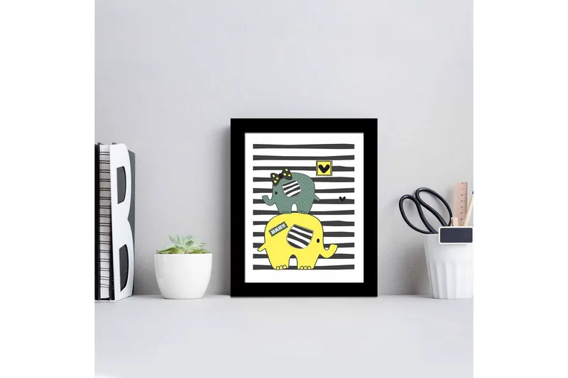 Koriste Kehystetty MDF Maalaus - Sisustustuotteet - Taulu & taide - Canvas-taulu