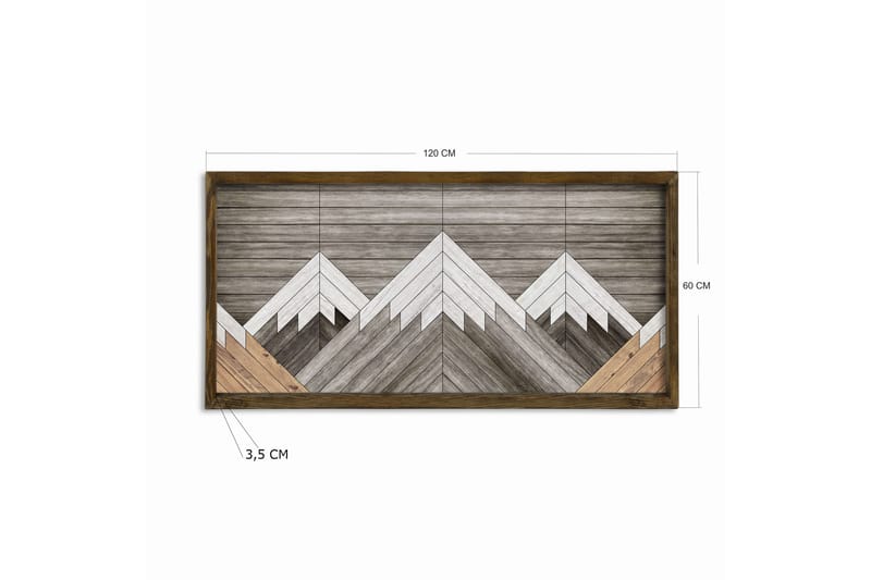 Koriste Kehystetty MDF Maalaus - Sisustustuotteet - Taulu & taide - Canvas-taulu