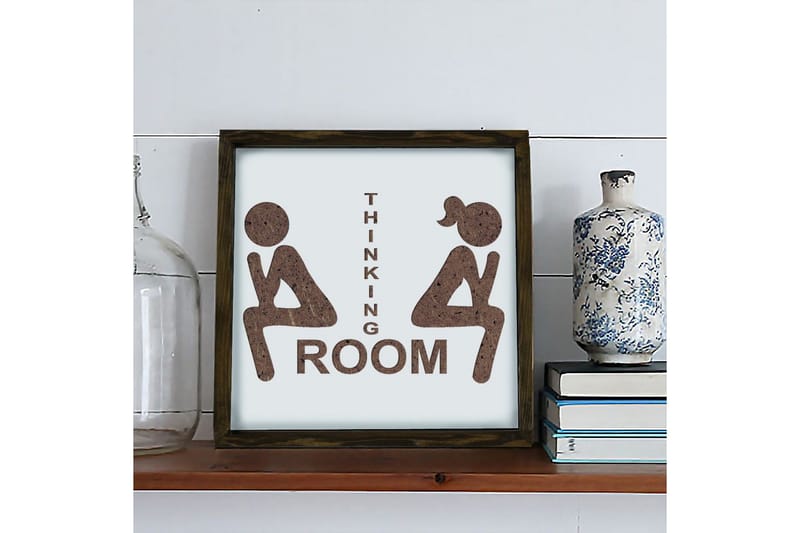 Koriste Kehystetty MDF Maalaus - Sisustustuotteet - Taulu & taide - Canvas-taulu