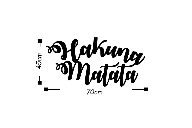 Koriste Seinäteksti - Sisustustuotteet - Taulu & taide - Canvas-taulu