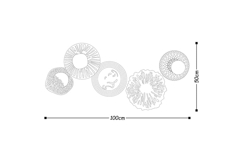 Koriste Seinäteksti - Sisustustuotteet - Taulu & taide - Canvas-taulu