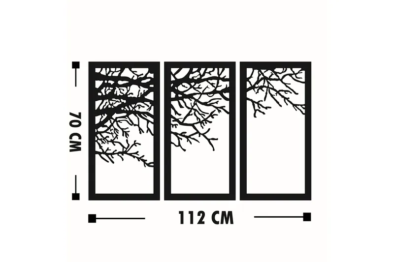 Koriste Seinäteksti - Sisustustuotteet - Taulu & taide - Canvas-taulu