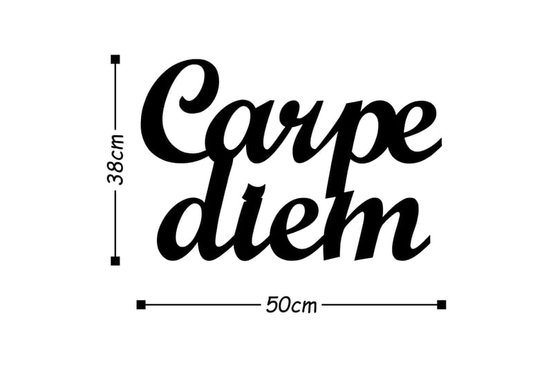 Koriste Seinäteksti - Sisustustuotteet - Taulu & taide - Canvas-taulu